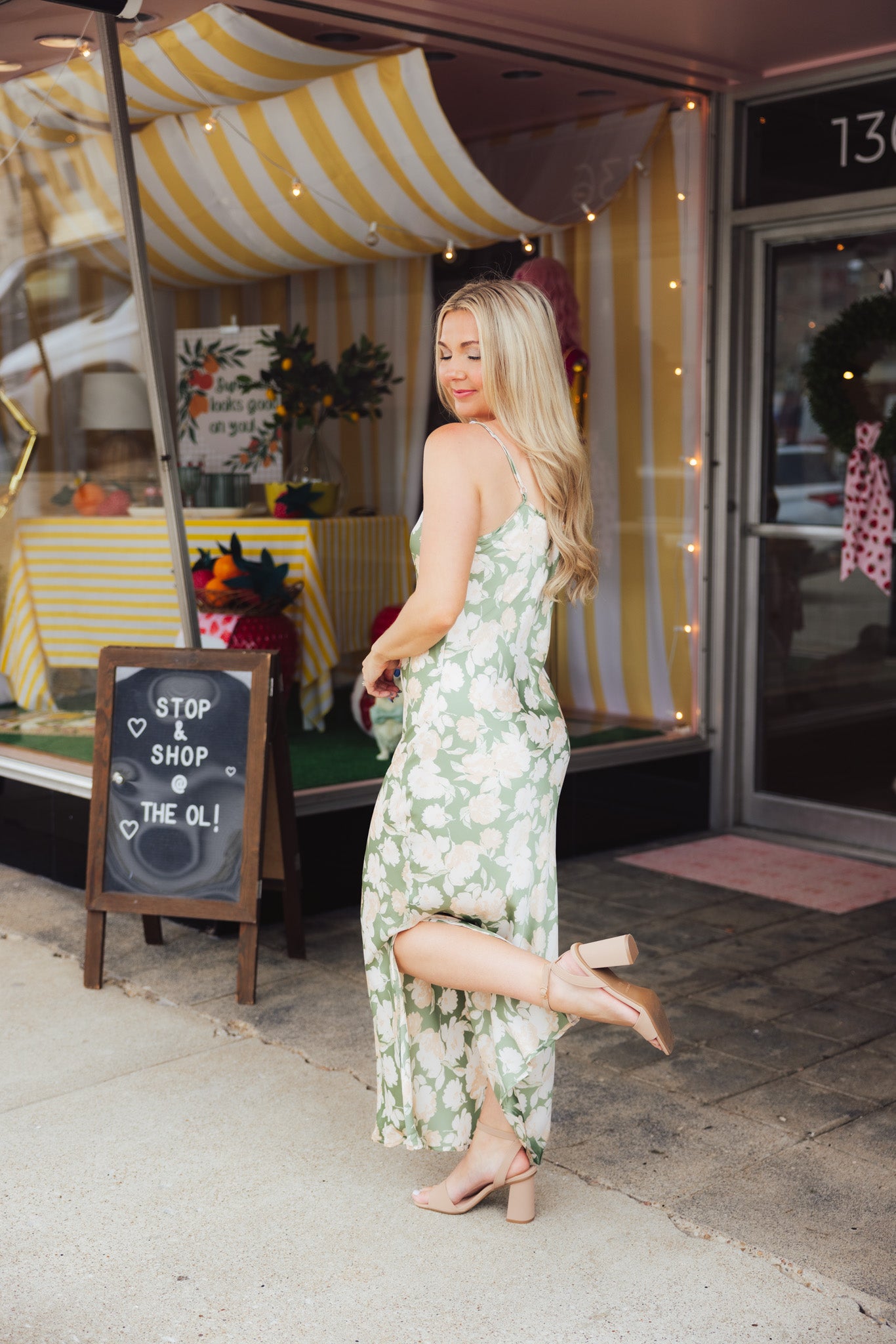 Sweetheart Floral Maxi Dress